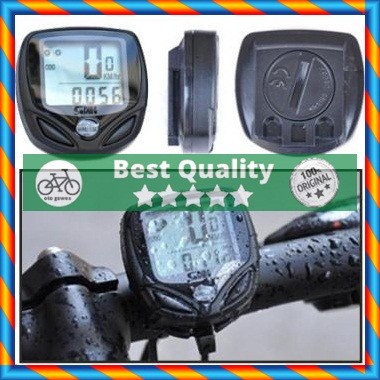 Speedometer sepeda lipat polygon united mtb tanpa kabel Wireless LCD