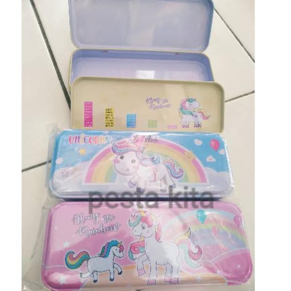 

Terbaru Pestakita Unicorn Tempat Pensil Besi Ada Perkalian / Tempat pensil unicorn / kotak pensil be