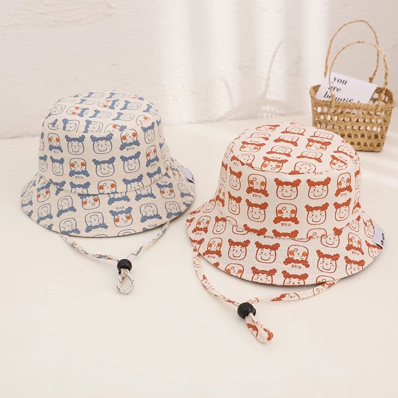 Topi Bucket Anak Import Unisex Nice Girl