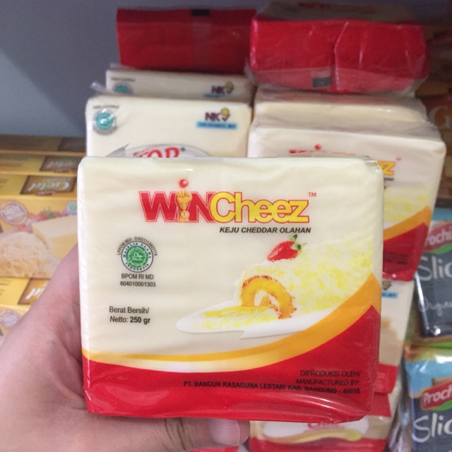 

Wincheez keju cheddar 250gr (exp okt 2025)