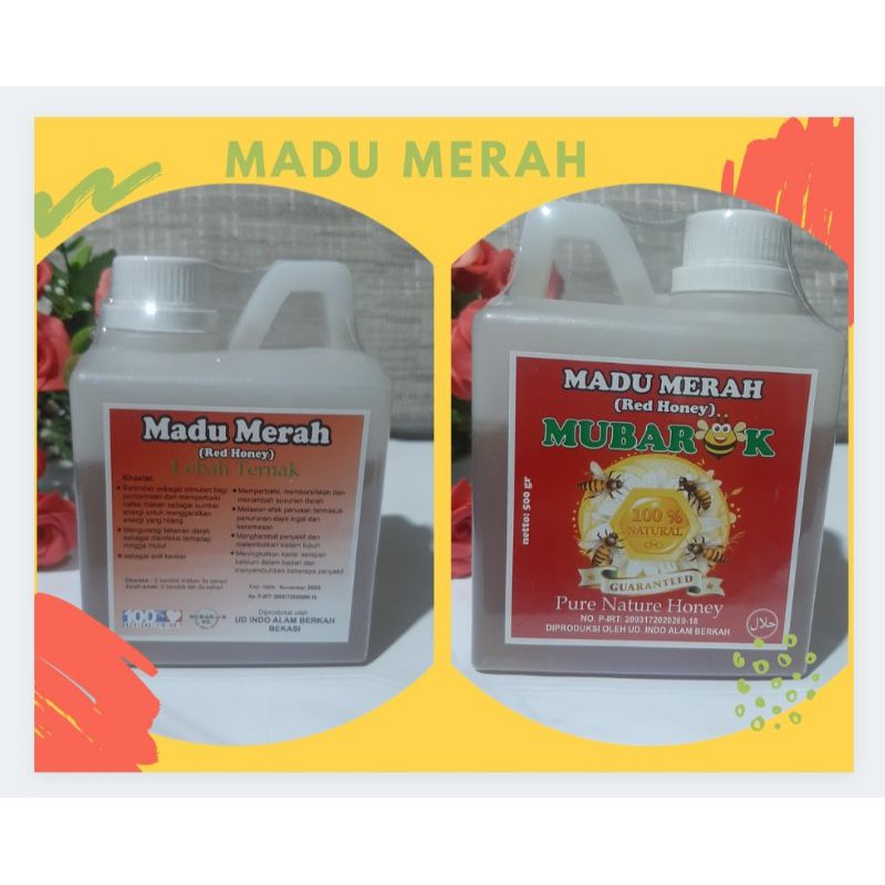 

madu Merah 500gr