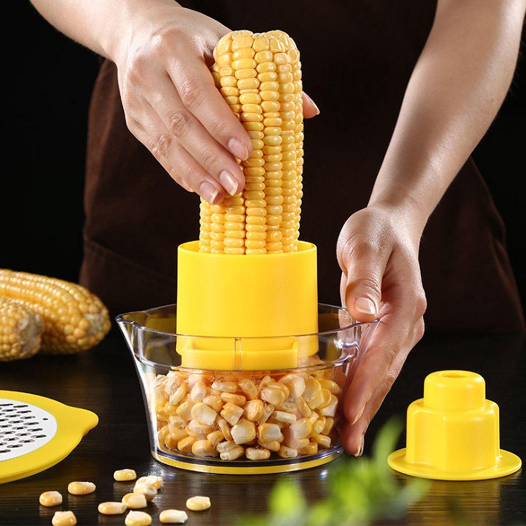 [Elegan] Pemipil Jagung Masak Rumah Remover Cutter Shaver Alat Pengupas Corns Stripper