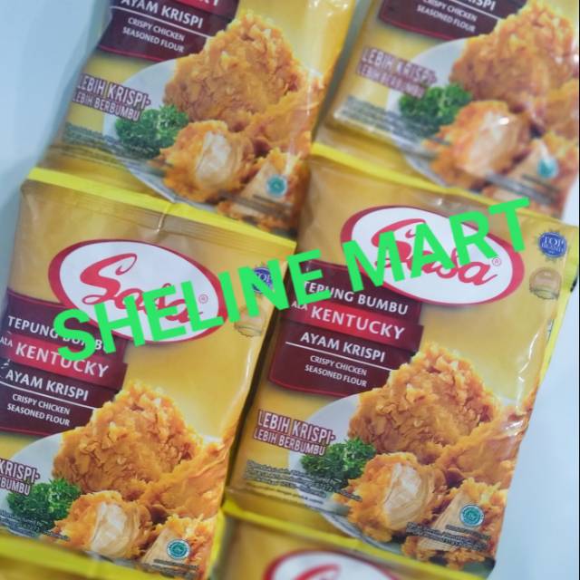 

Sasa Tepung Bumbu Ala Kentucky 2 bungkus (2 x 80gr/bks)