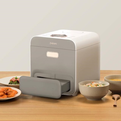 Xiaomi Zhenmi Rice Cooker Desaturated Health Penanak Nasi Rendah Gula 3L - X2 - White