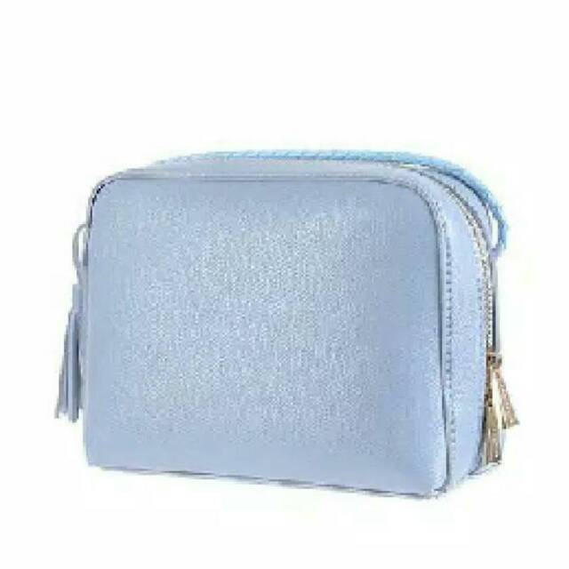 Miniso  Solid Color Rectangle Crossbody Bag Tas Selempang