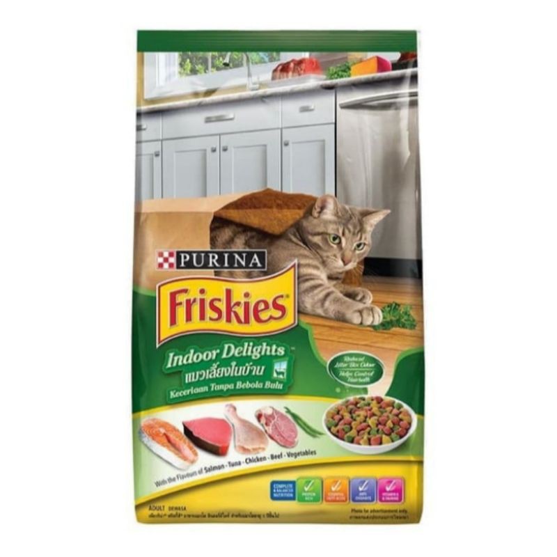 Makanan Kucing Friskies indoor delight 1,2 kg 1,2kg Cat food murah