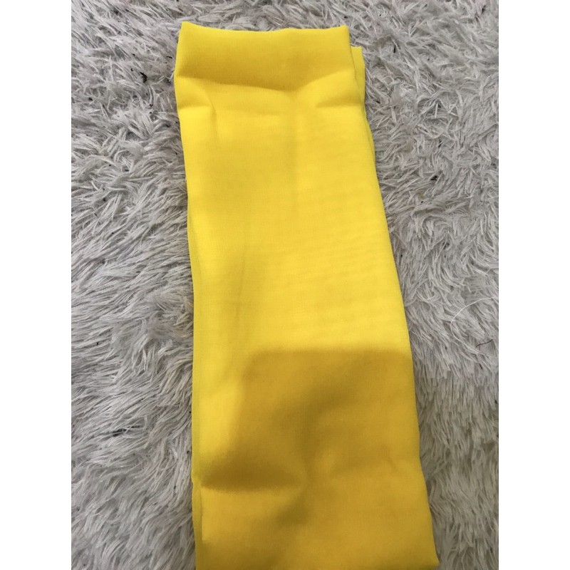 SELENDANG POLOS || SELENDANG KEBAYA || SELENDANG SHIFON || SELENDANG BALI-Kuning