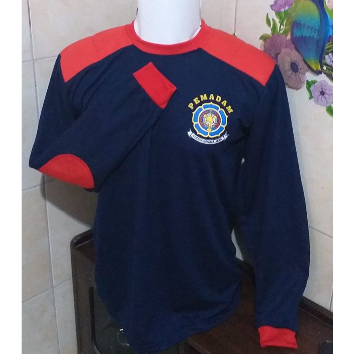 Kaos Pemadam/Damkar lengan panjang