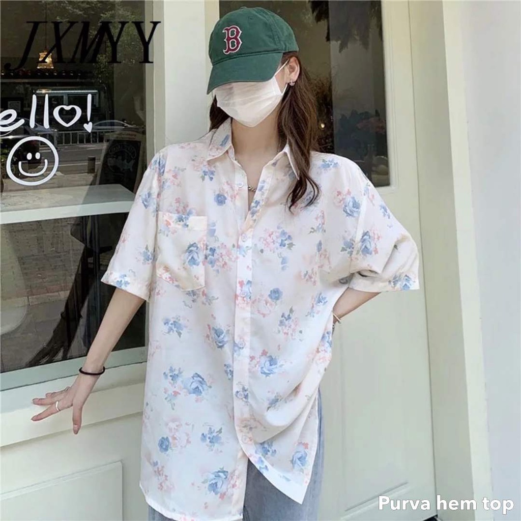 Purva hem top - Thejanclothes