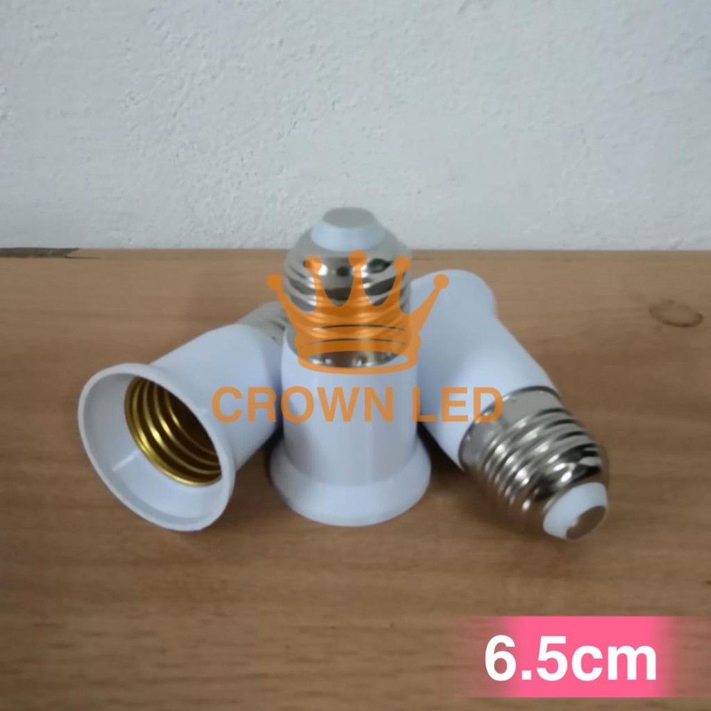 Sambungan Fitting Lampu Downlight Panjang Extension E27 sambung fiting