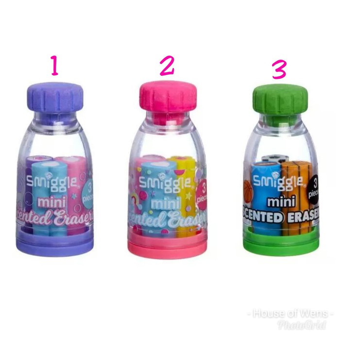 

Smiggle Mini Eraser Bottle Scented - Penghapus Wangi Smiggle