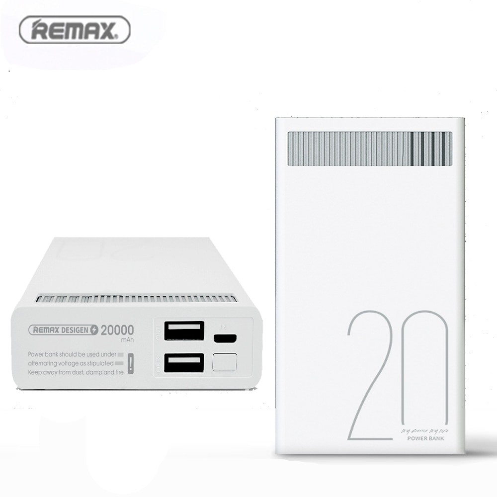 Remax Powerbank 20.000 Mah RPL-58 Revolution Series Quick Charging