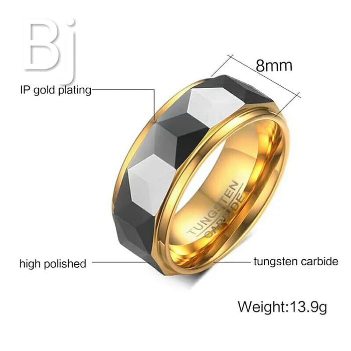 Cincin Tungsten Baja Limited Edition Original Warranty Forever