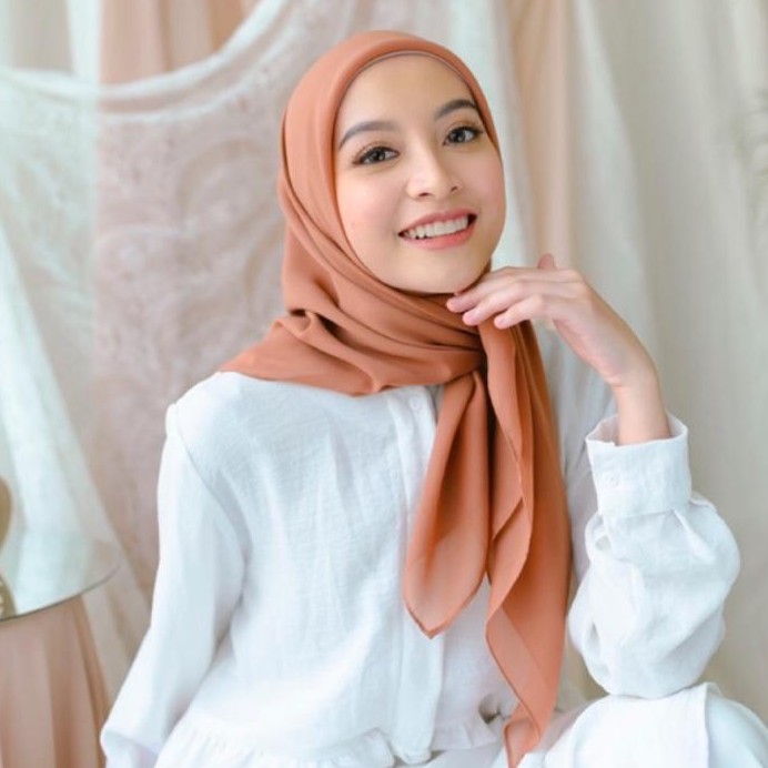Nadiraa Hijab promo pollycotton/ Bella Square part 3-0