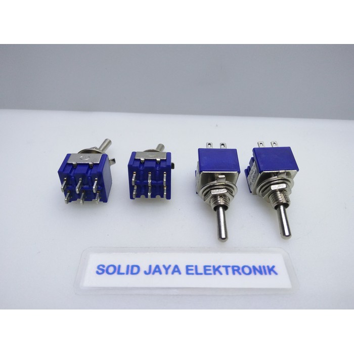 SAKLAR TOGEL ON OFF 6 PIN SWITCH ON OFF 6 PIN SAKLAR TUAS HANDEL ON OFF 6 PIN ELEKTRONIK SWIT