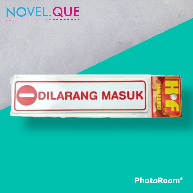 Jual Sign Sticker Pvc Dilarang Masuk Shopee Indonesia