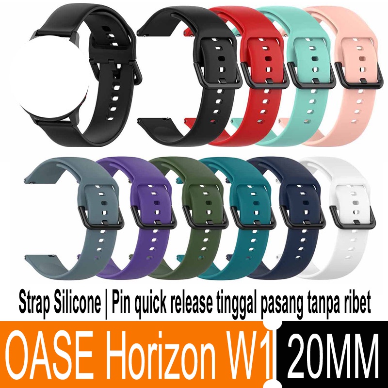 Strap Silikone OASE Horizon W1 ukuran 20mm