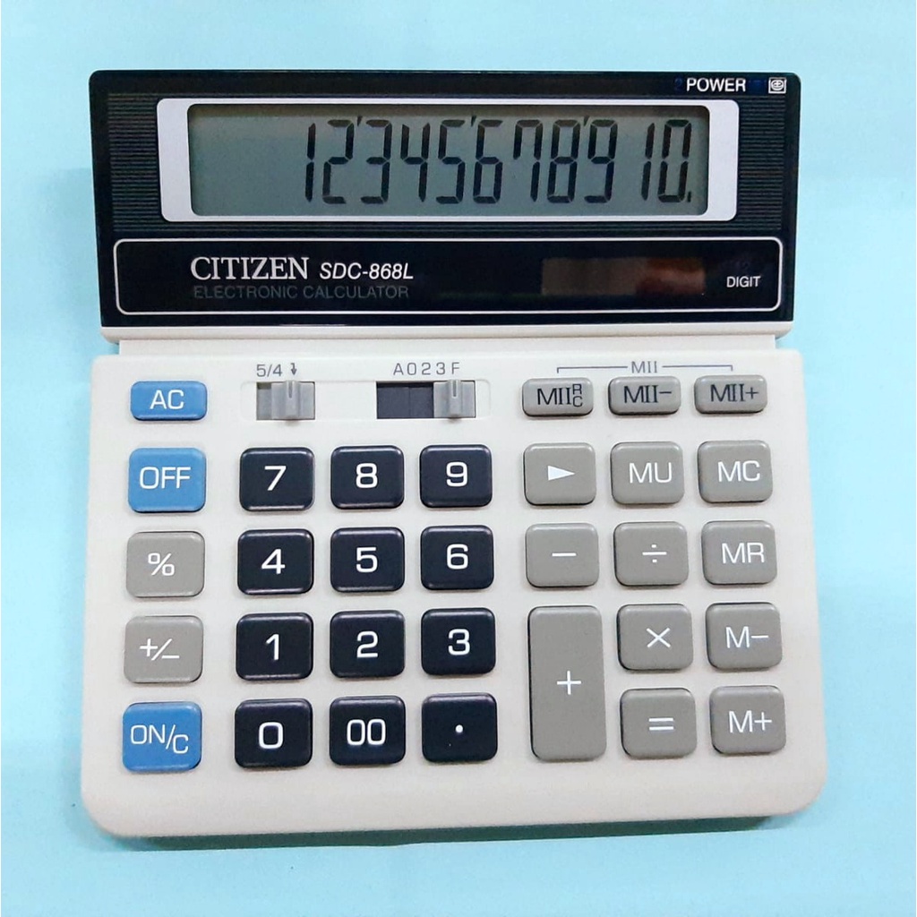 

Kalkulator Citizen SDC 868 L / Calculator 12 digit Original