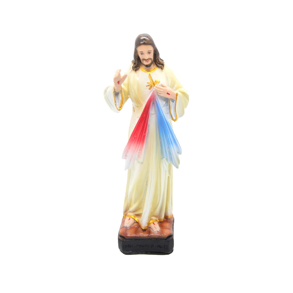 PATUNG YESUS KERAHIMAN 20 CM / PATUNG TUHAN YESUS / PATUNG KATOLIK / HATI KUDUS