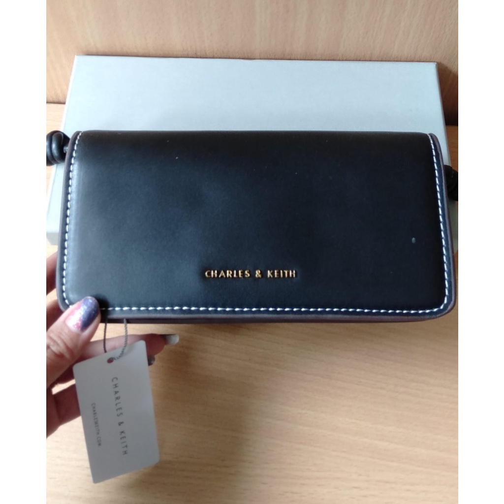 CKBAGS - DOMPET WANITA CH4RL3S&amp;K3ITHH SELEMPANG DOMPET PANJANG LONG WALLET IMPORT #3149