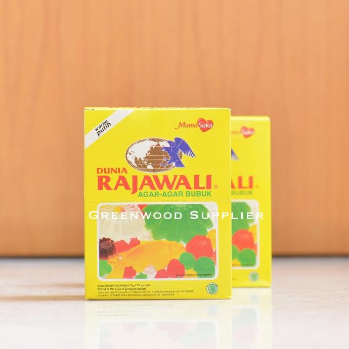 

Agar Agar Bubuk Putih Dunia Rajawali - 1 Box (12 Sachet) PROMO Kode 6