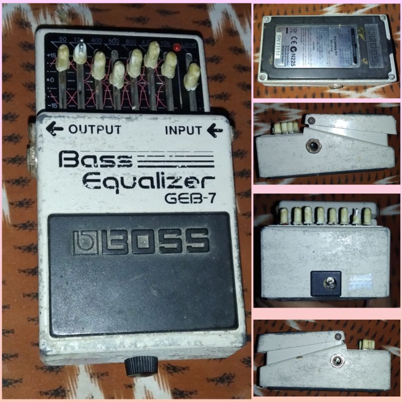 Boss Equalizer Bass GEB-7 SECOND
