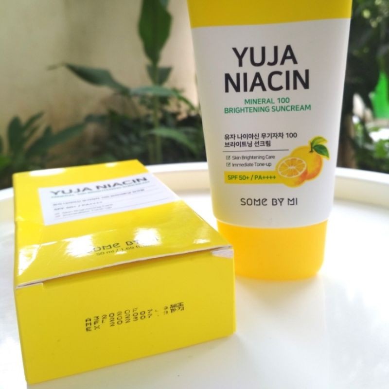 Some By Mi Somebymi Yuja Niacin Sunscreen Suncream Sunblock