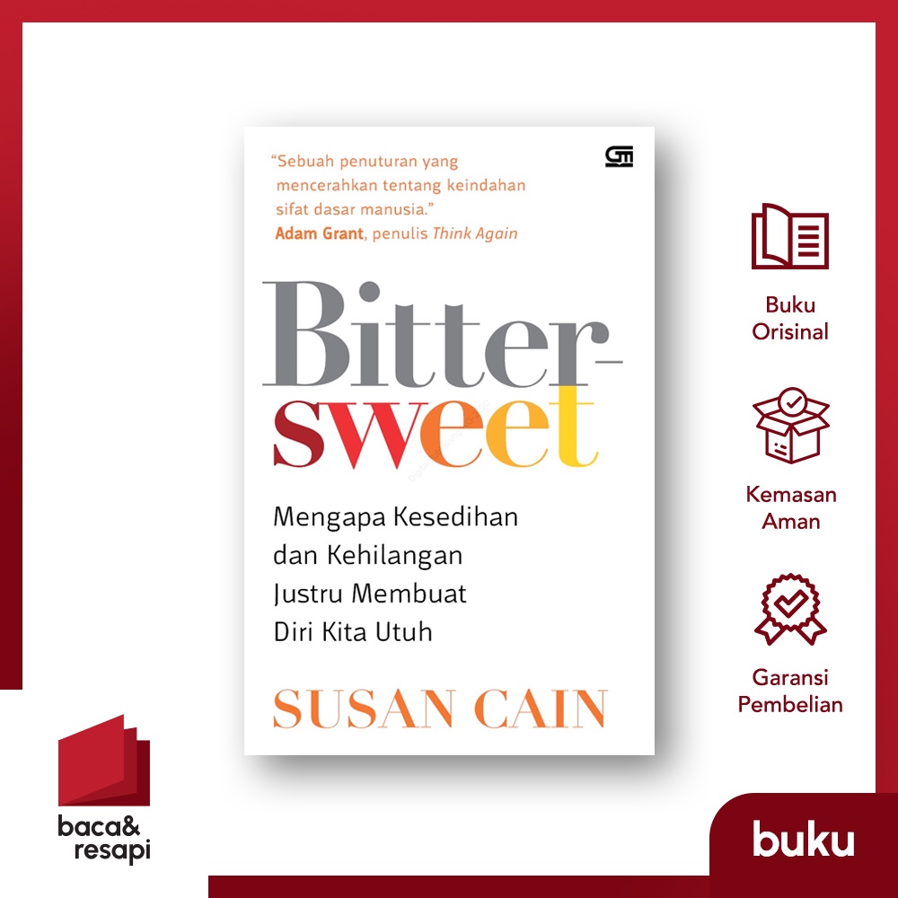 Bittersweet - Gramedia - Susan Cain