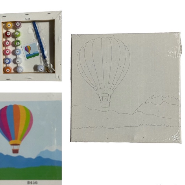 

Canvas Color by Number Hot Air Baloon Turkey | Warnai