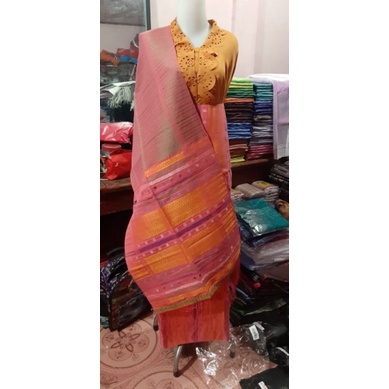 SONGKET BATAK TENUN TANGAN TARUTUNG ICOR MOROR BONANG 100 SARUNG WANITA PAKAIAN ADAT MANDAR TARUTUNG