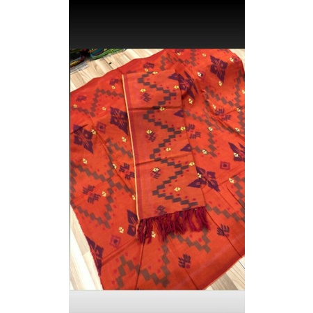 kamen endek semi mastuli tabur mas set slendang