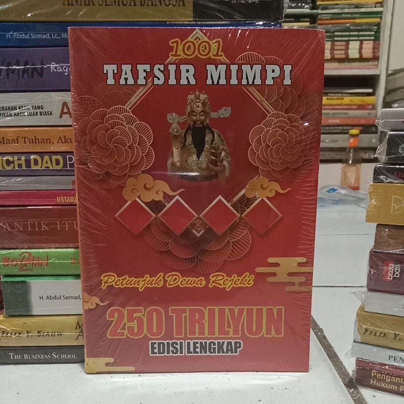 Buku fisik#tafsir mimpi 250 Trilyun edisi lengkap 1001