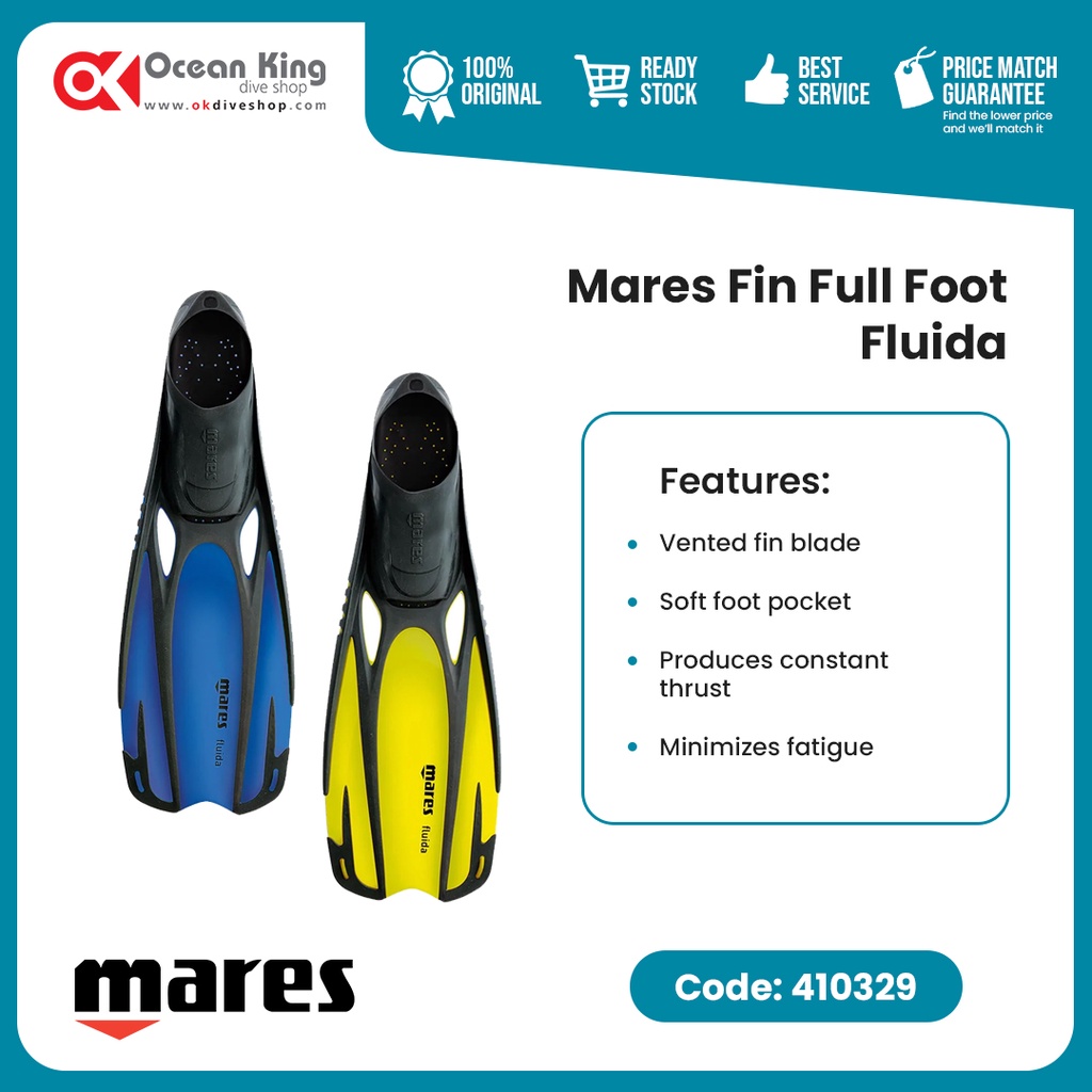 Fin Mares FF Fluida - Diving/Snorkeling FIns