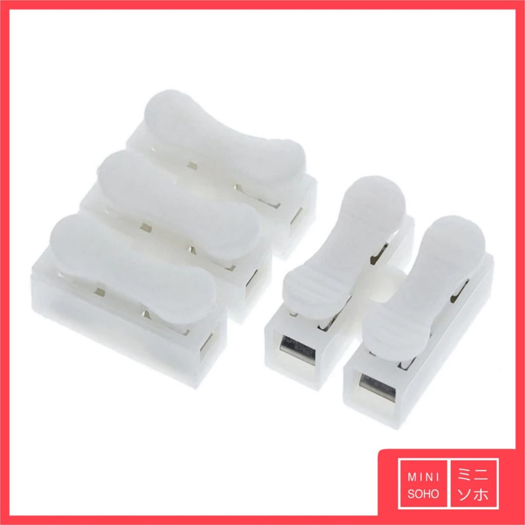 Quick Connect 2 3 Besar Terminal Sambung Kabel listrik Klip Clip Sambungan
