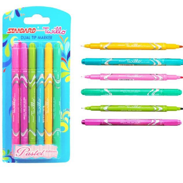 

Standard Twillo Pastel Edition (6) Blister TWLPE