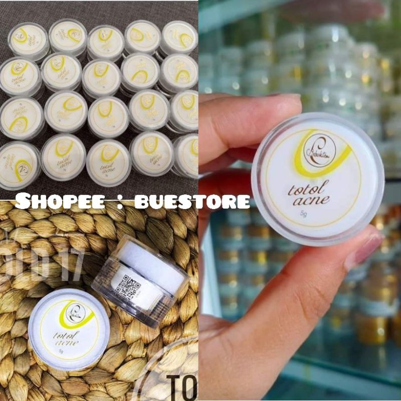 BEBWHITE C TOTOL ACNE AMPUH MENGOBATI JERAWAT DAN BRUNTUSAN / BBC TOTOL /CREAM TOTOL ACNE BEBWHOTE C