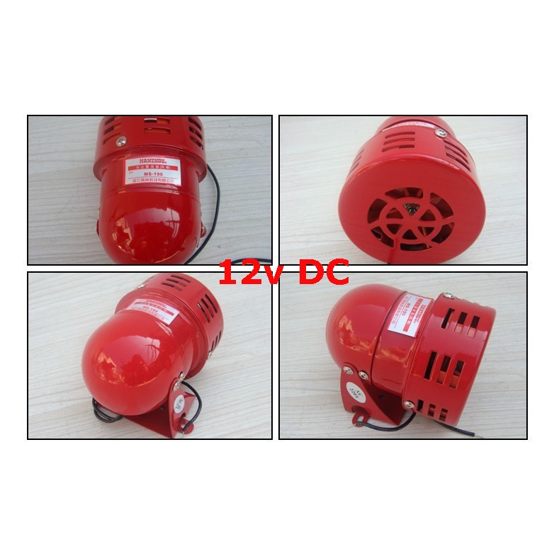 motor siren 12v DC 120db Alarm Sound