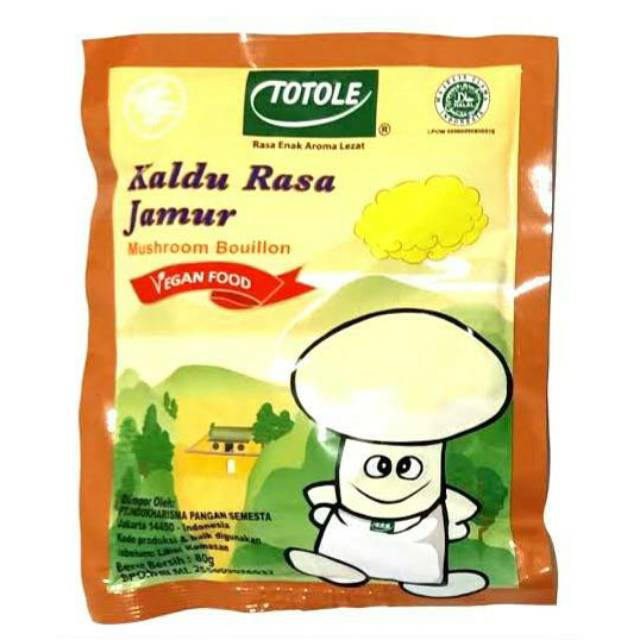 TOTOLE KALDU RASA JAMUR 80GR BUNGKUS KECIL (EXP: 01 24)