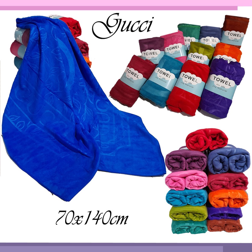 HANDUK GUCCI JUMBO MOTIF BUNGA