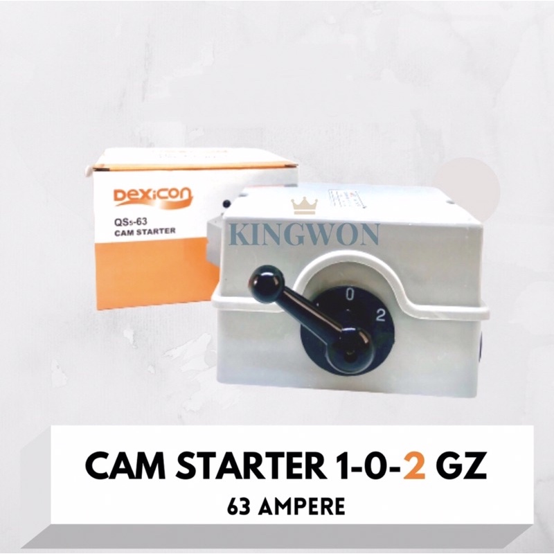 CAM STARTER 63 AMPERE GZ 1-0-2 GA 1-0 DEXICON