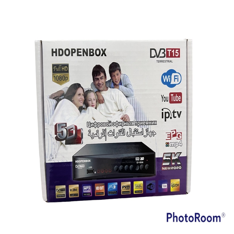 set top box Tv digital HD OPEN BOX DVBP T15 Receiver TV Digital antena digital Terrestrial Kwalitas gambar Jernih gratis biaya langganan youtube Full HD.