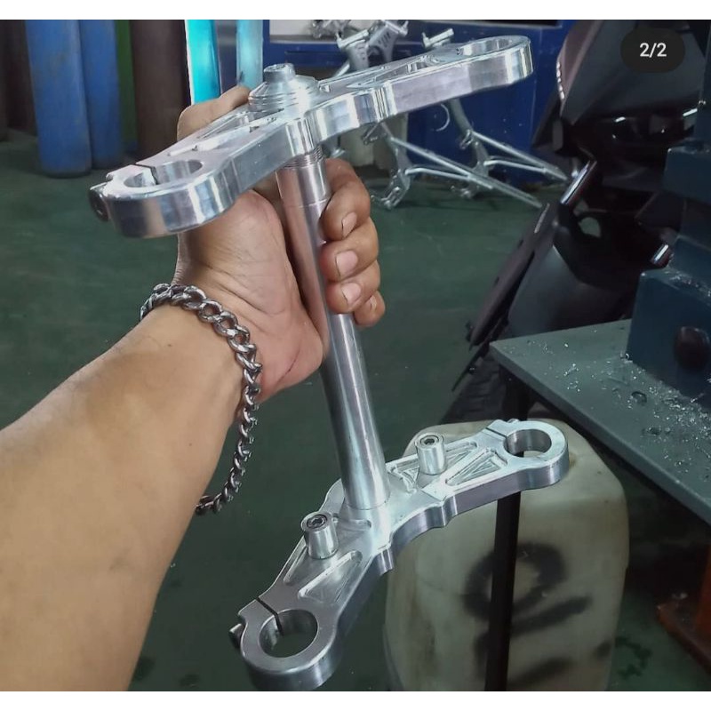 Segitiga T CNC atas bawah Herex as 26 PNP Tiger Megapro GL BMRT not aitech bpro