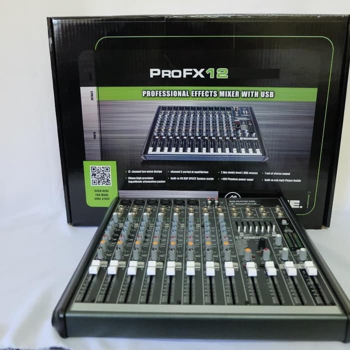 Mixer Audio Mackie Pro FX 120 USB 12 Channel