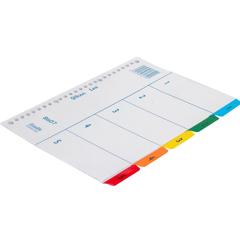 

Index (1-5) Bantex 20 Holes for Binder B5
