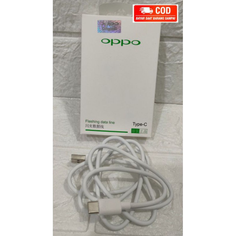KABEL DATA TYPE C OPPO ORI 100%