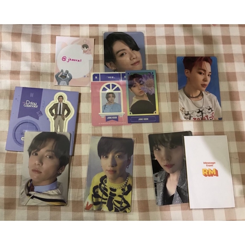 Photocard Jungkook MOTS 4 Jk samsung Suga route