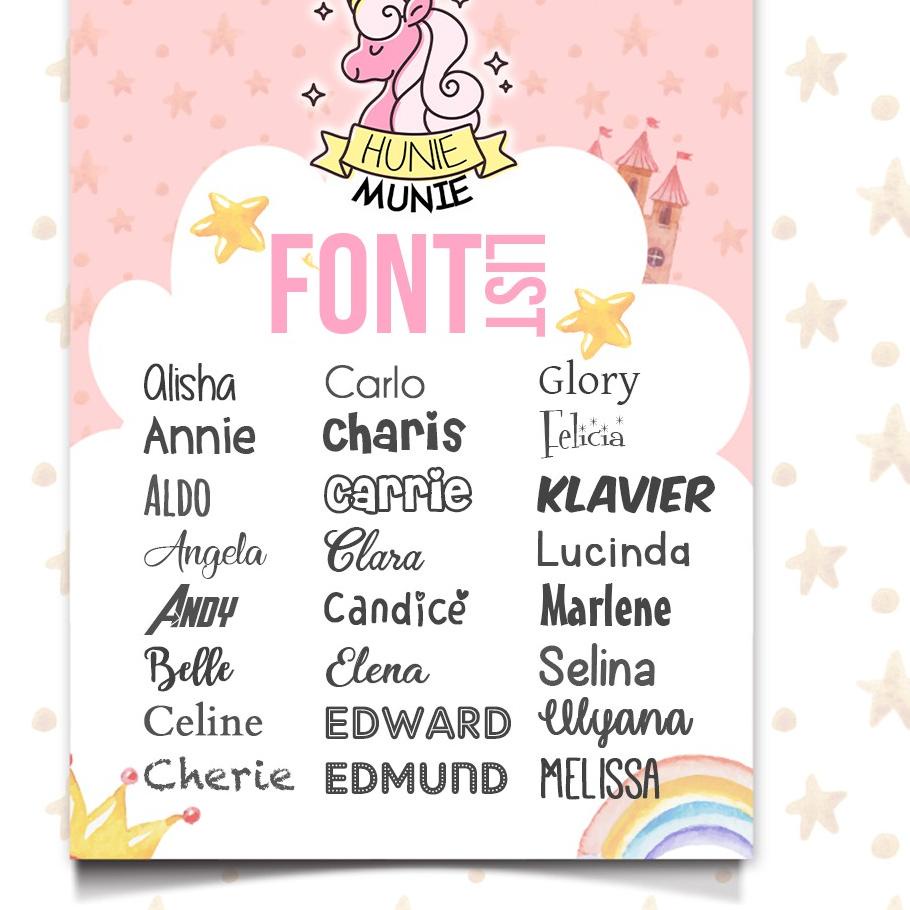 

Sticker Label Nama Custom - Baby Shark - Stiker Hunie Munie !