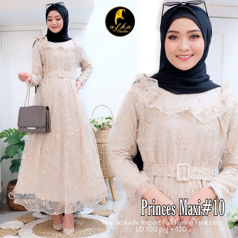 New Princes Maxi #10 dress by Afka.