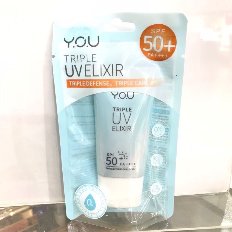 Y.O.U TRIPLE UV ELIXIR SUNSCREEN SPF 50 PAA++++