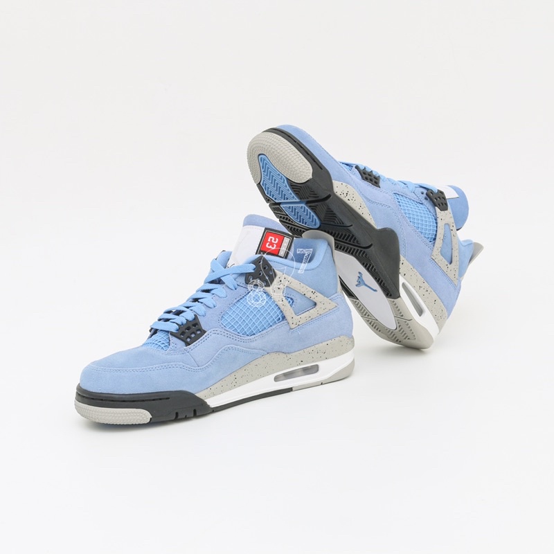 Air jordan 4 University Blue 100% Authentic